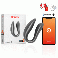 ONINDER - LISBOA G-SPOT & CLITORAL STIMULATOR BLACK - FREE APP