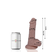 MR INTENSE - 5 REALISTIC COCK 16.5 -O- 3.5CM