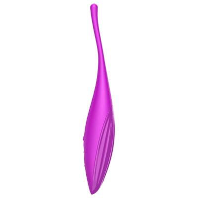 Satisfyer - Vibratore Twirling Joy Clit Tip Fucsia 2