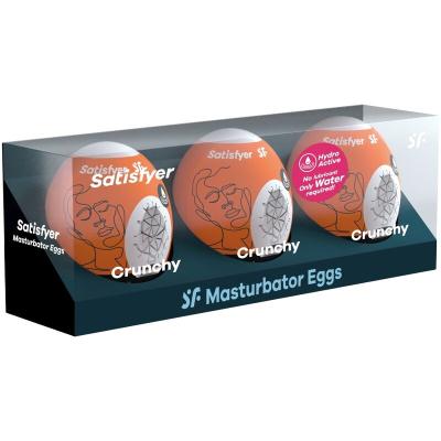 Satisfyer - 3 Uova Masturbatori Naughty, Savage &Amp; Crunchy 2