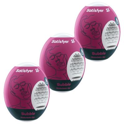 Satisfyer - 3 Uova Masturbatori Bubble 1