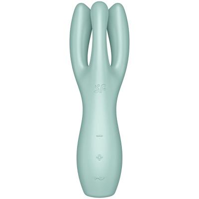 Satisfyer - Vibratore Threesome 3 Menta 2