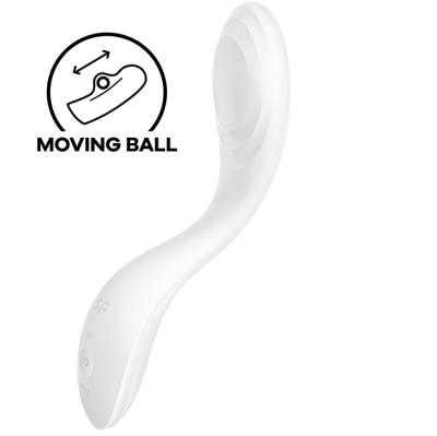 Satisfyer - Vibratore Rrrolling Pleasure Gspot Bianco 1