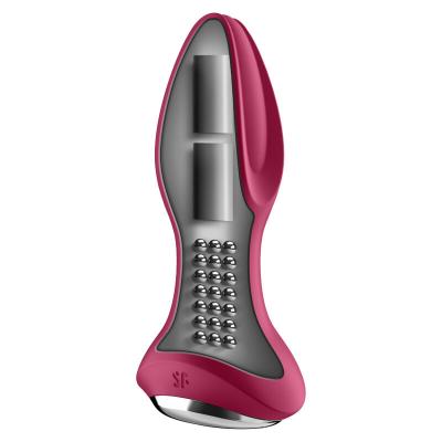 Satisfyer - Rotator Plug 2+ App Vibrante Plug Rosso 2