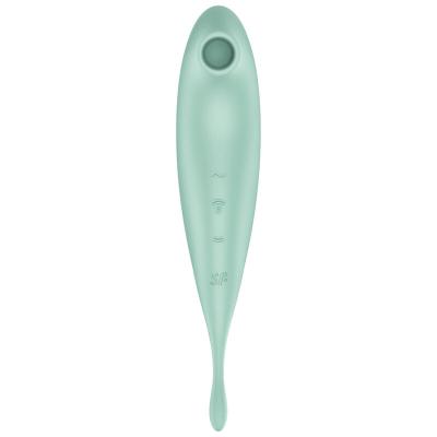 Satisfyer - Twirling Pro+ Stimolatore E App Vibratore Verde 2