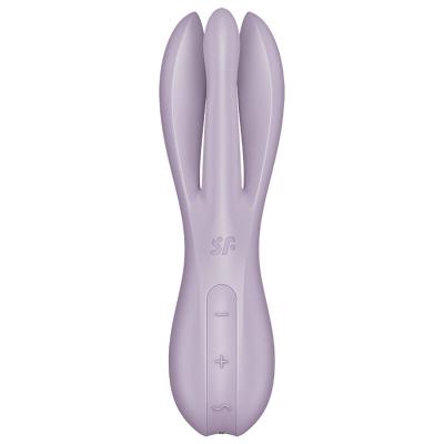 Satisfyer - Vibratore Threesome 2 Viola 2