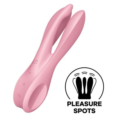 Satisfyer - Threesome 1 Vibratore Rosa 1