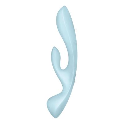 Satisfyer - Triple Oh Vibrazione Ibrida Blu 1