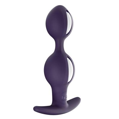 Fun Factory - B Balls Duo Bianco/Viola Scuro 1