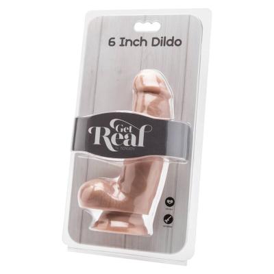 Get Real - Dildo 12 Cm Con Palle Di Pelle 2