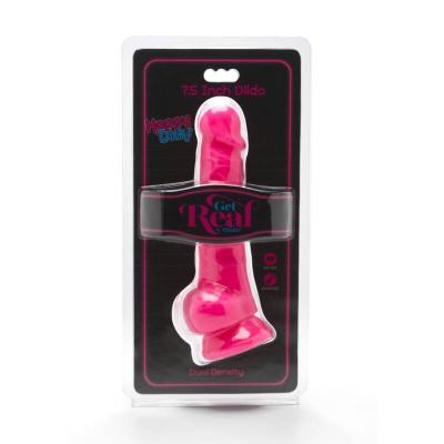 Get Real - Happy Dicks 19 Cm Con Sfere Rosa 2