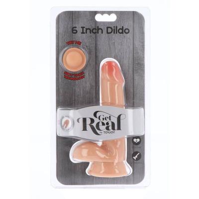 Get Real - Dildo A Doppia Densit 17 Cm Palle Pelle 2