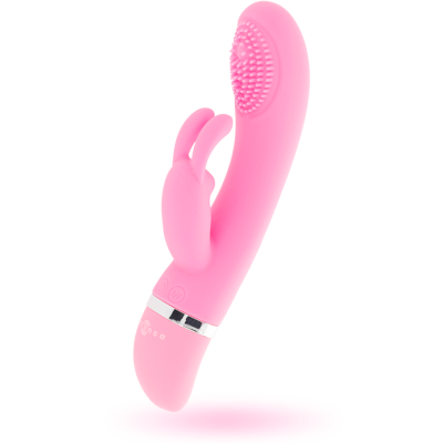 Intense - Vibratore Oscillante Susy In Silicone Rosa Coniglio 2