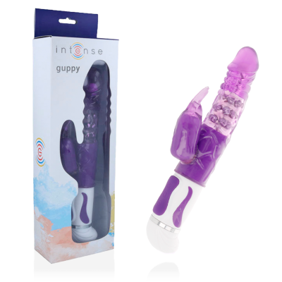 Intense - Vibratore Rotante Guppy Lilla 1