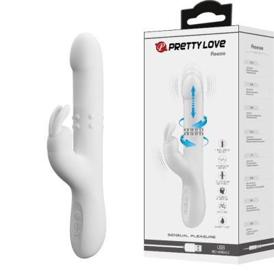 Pretty Love - Vibratore Reese Con Rotazione Argento 1