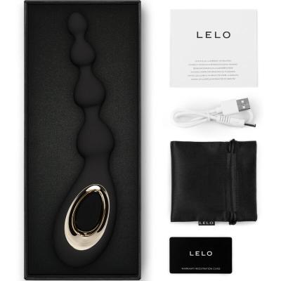 Lelo - Massaggiatore Anale Nero Con Perline Soraya 2