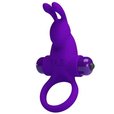 Pretty Love - Anello Vibratore I Coniglio Per Pene Viola 2