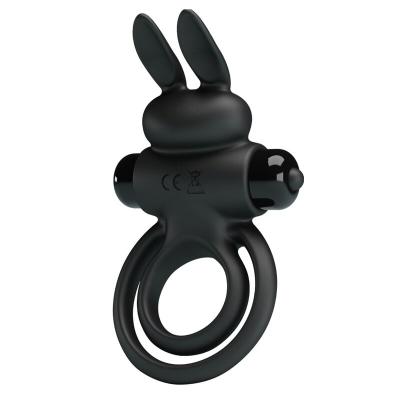 Pretty Love - Anello Vibrator Iii Rabbit Per Pene Nero 2