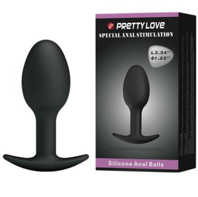 Pretty Love - Plug Anale In Silicone 6.5 Cm Nero 1