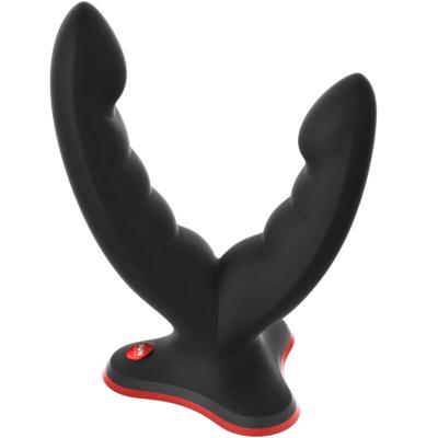 Fun Factory - Doppio Dildo E Massaggiatore Ryde Nero 1