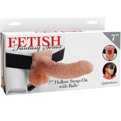 Fetish Fantasy Series - Series 7 Hollow Strap-On Con Sfere 17.8Cm Carne 2