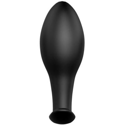 Pretty Love - Plug Anale Ancorante In Silicone 8.5 Cm Nero 2