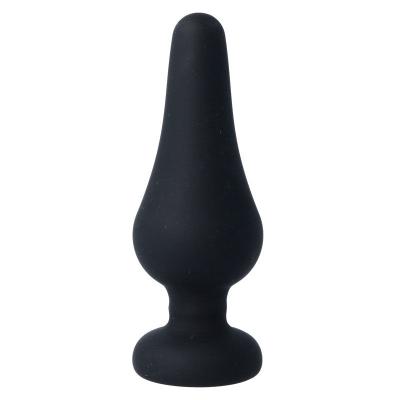 Intense - Plug Anale Pipo L Silicone Nero 13 Cm 2