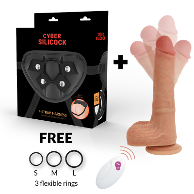 Cyber Silicock - Strap-On Mr Rick Controle Remoto 1