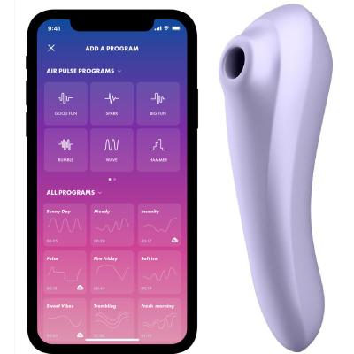 Satisfyer - Vibratore Dual Pleasure Air Pulse Mauve 1