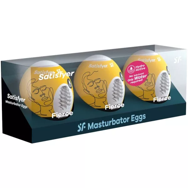 Satisfyer - 3 Uova Masturbatori Fierce 2