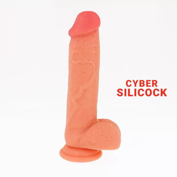 Cyber Silicock - Saul Ultra Realista Silicone Líquido Macio 21cm 1